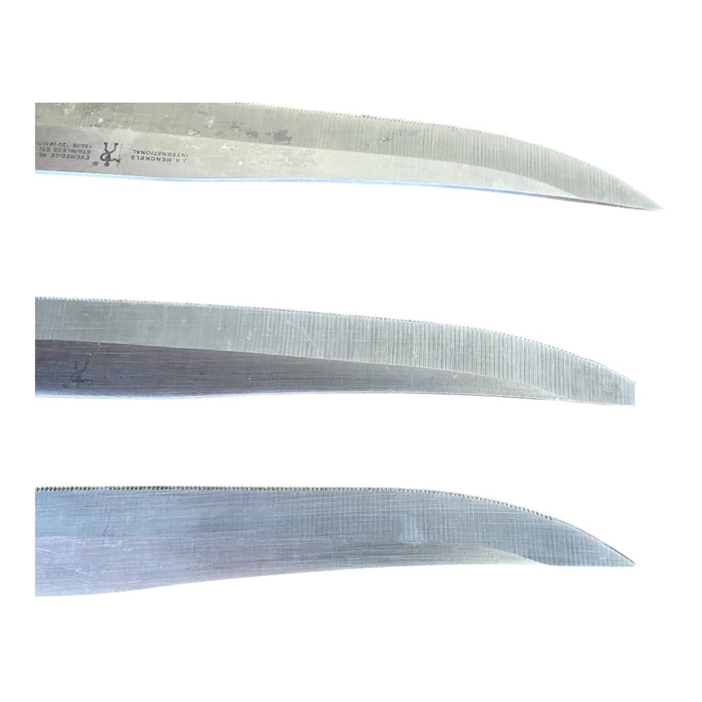 J.A. Henckels International Knife Block Set with Black & Silver Handles - Picture 15 of 16